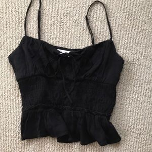 NWOT black camisole M Astra
